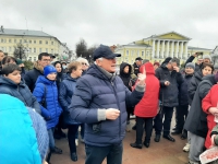 Народный сход в Костроме против QR-кодов